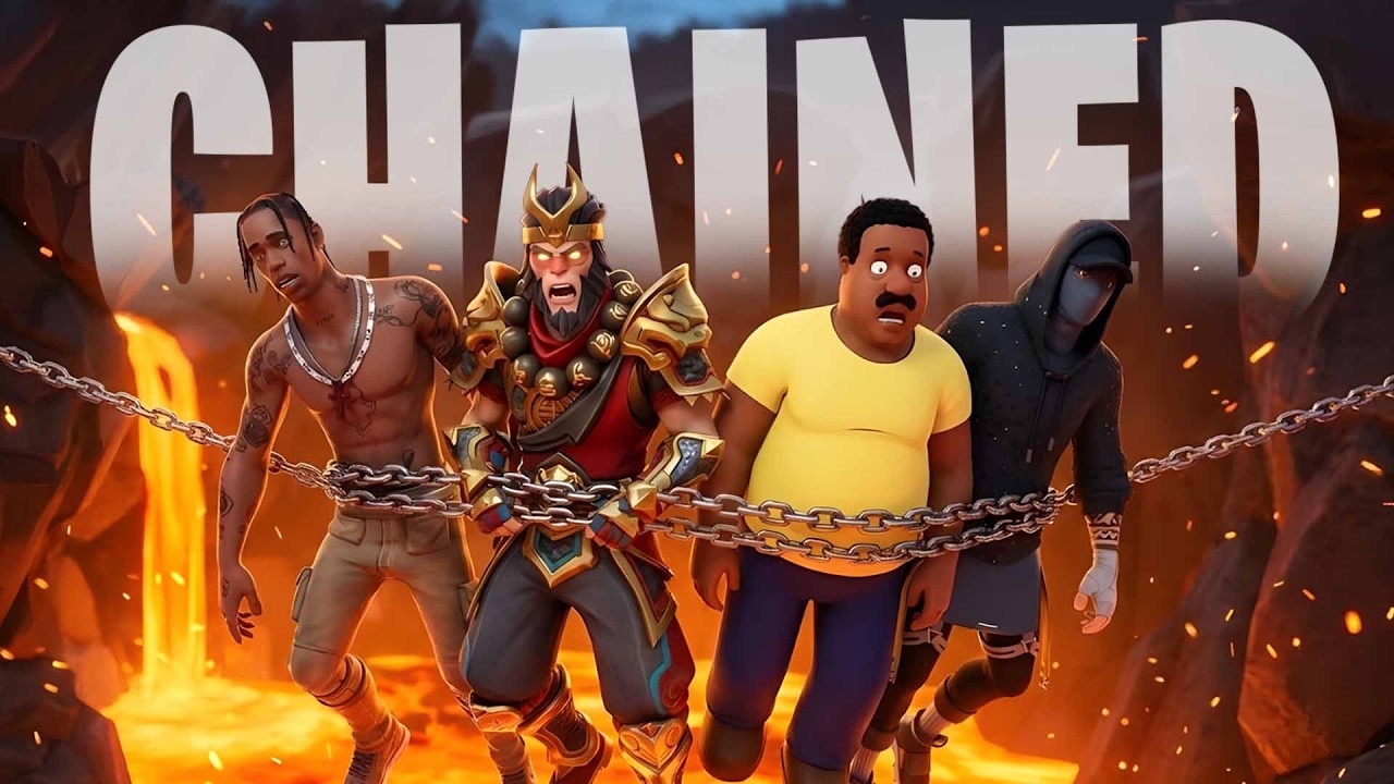 CHAINED TOGETHER VE FORTNITE!!
