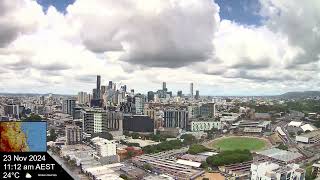 Brisbane Weather 23 Nov 2024 Time Lapse
