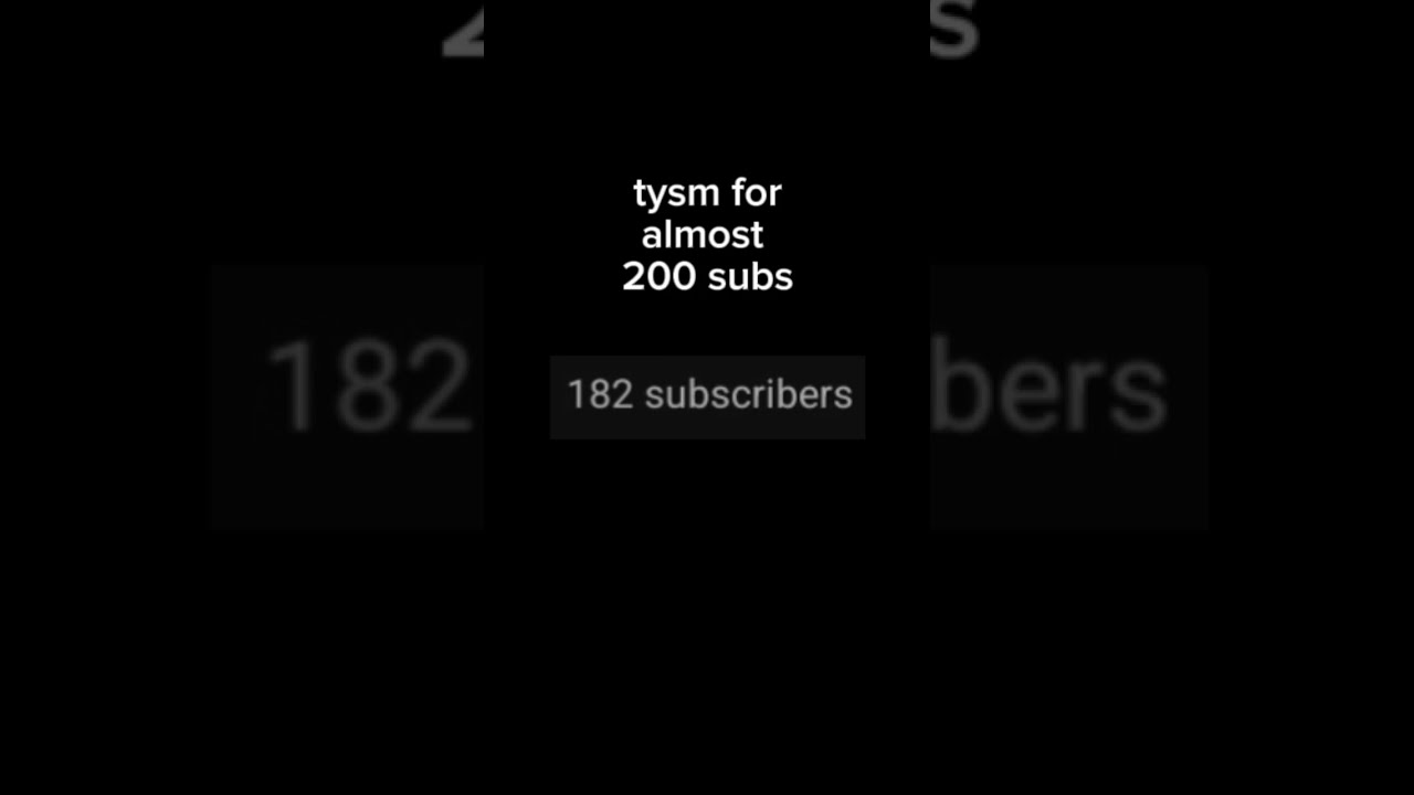 Tysm Guys Ur The Best