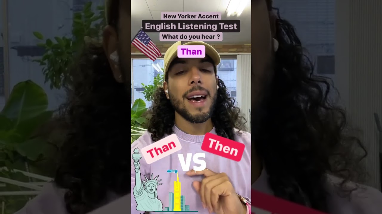 Than vs Then English pronunciation