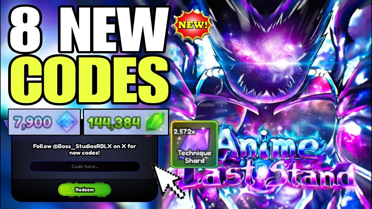 *NEW CODES* ROBLOX ANIME LAST STAND CODES 2025 MARCH | ANIME LAST STAND ...