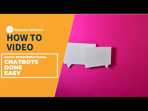 How To | Build a chatbots easily with low-code - YouTube