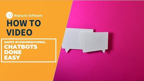 How To | Build a chatbots easily with low-code
