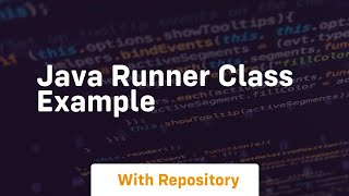 java runner class example