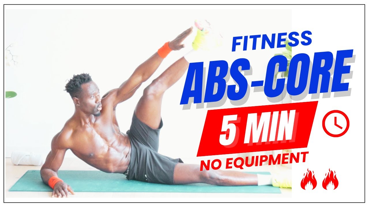 5 MIN ABS WORKOUT AT HOME | NO EQUIPMENT | COACH JUVET