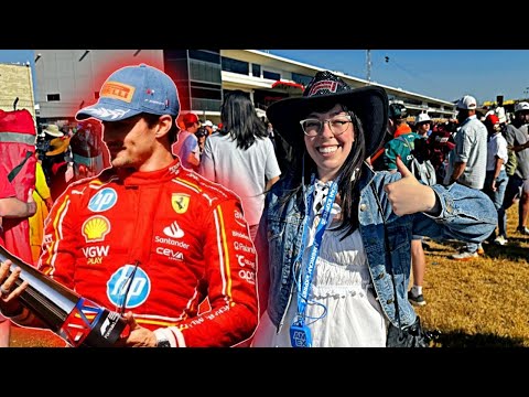 storm the track after the 2024 US GP w/ me