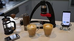 How long it takes to make 2 lattes using a Flair Espresso with a French Press for milk texturing