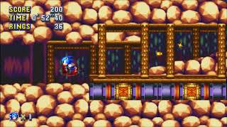 Sonic Mania (PC) - Lava Reef 1 Sonic: 1'41"11 (Speed Run)