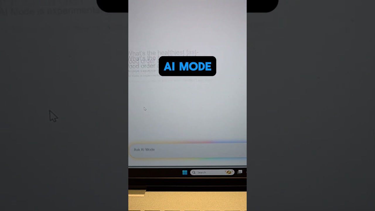 Googles NEW AI mode Experiment
