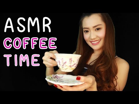 ASMR Thai ร้านกาแฟ พี่น้ำชา ยินดีต้อนรับ!! คร่าา  ASMR Coffee Shop Roleplay