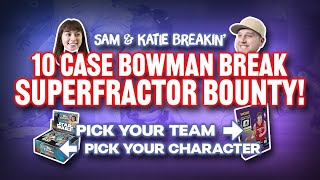 10X CASE BOWMAN CHROME BREAK AND MORE! FRIDAY DAYTIME BREAKS W/ LSC!