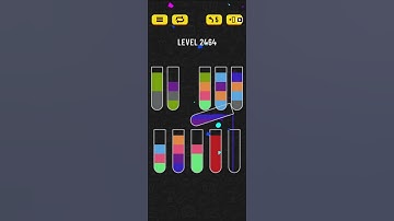 Water sort puzzle level 2464