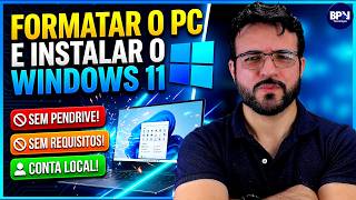 The EASIEST Way to Format Your PC and Install Windows 11 (No USB Drive, Requirements, or MS Account) screenshot 5