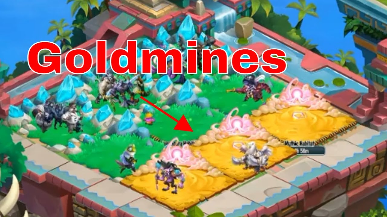 Monster Legends Make Habitats To Goldmines 99 YouTube