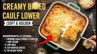 Creamy Baked Cauliflower (Soft & Golden) screenshot 3