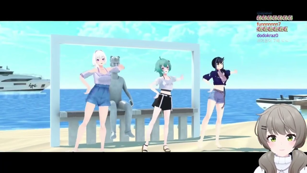 [팬뮤비]이세계아이돌X미츠네하쿠 - Summer Time 비챤님반응