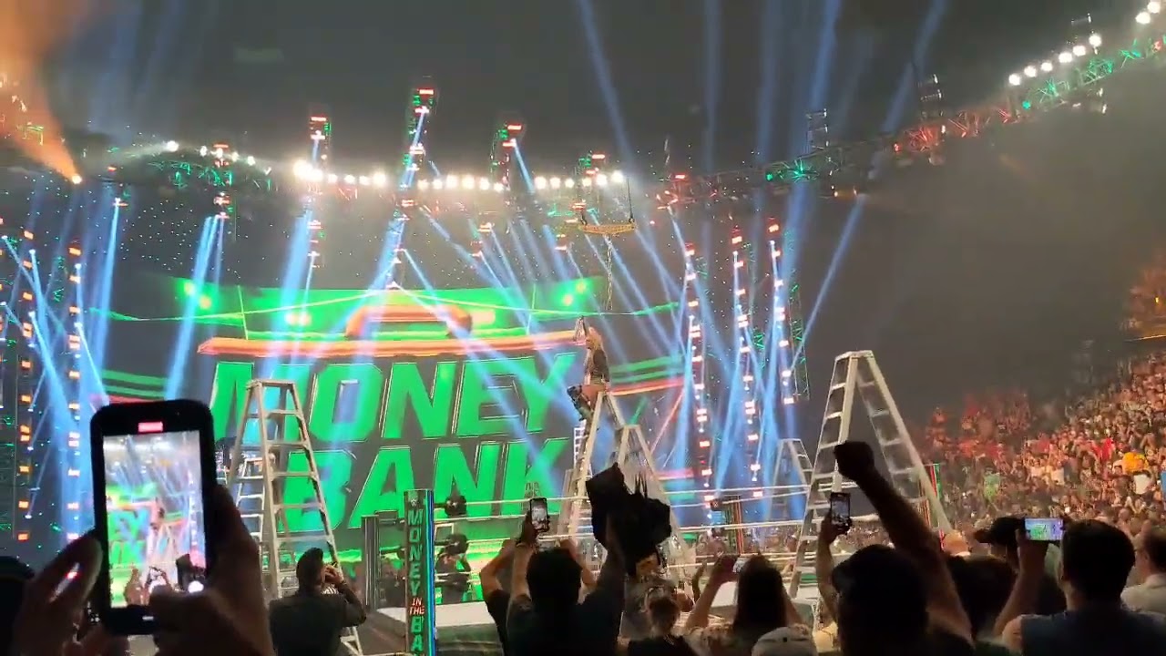 Liv Morgan Become Ms. Money in the Bank 2022 - Live Crowd Reaction