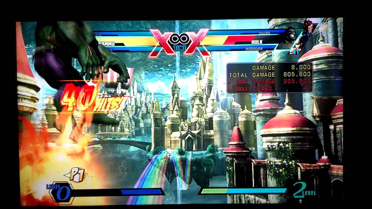 UMVC3 - Dormammu & Spencer TAC 100%