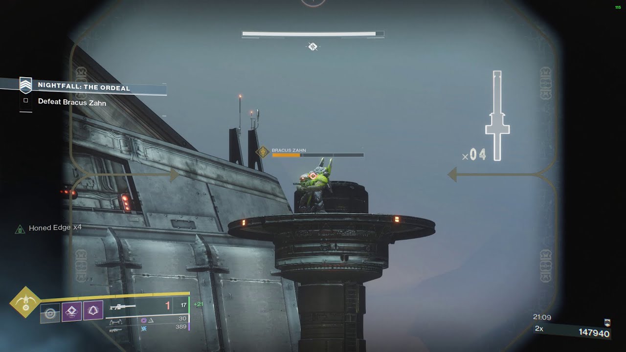 Solo Flawless (Hunter) 980 Nightfall The Ordeal | The Arms Dealer (150K)