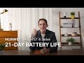 Unveil the secret behind the 21-day battery life! #HUAWEIWatchGT6 Series