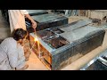 Usually Asian Used Multi Cabins Stainless Cupboard Making Process | Handmade Metal Work