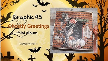 Grafiek 45 - Spookachtige Groeten - 9 x 9 mini-album - bouwpagina 5