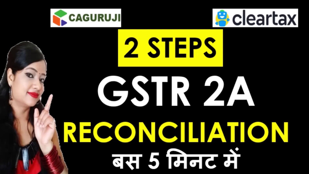 GSTR 2A RECONCILIATION IN 5 MINUTES LIVE DEMO|EASY WAY OF GSTR 2A RECONCILIATION|CLEAR TAX GSTR 2A