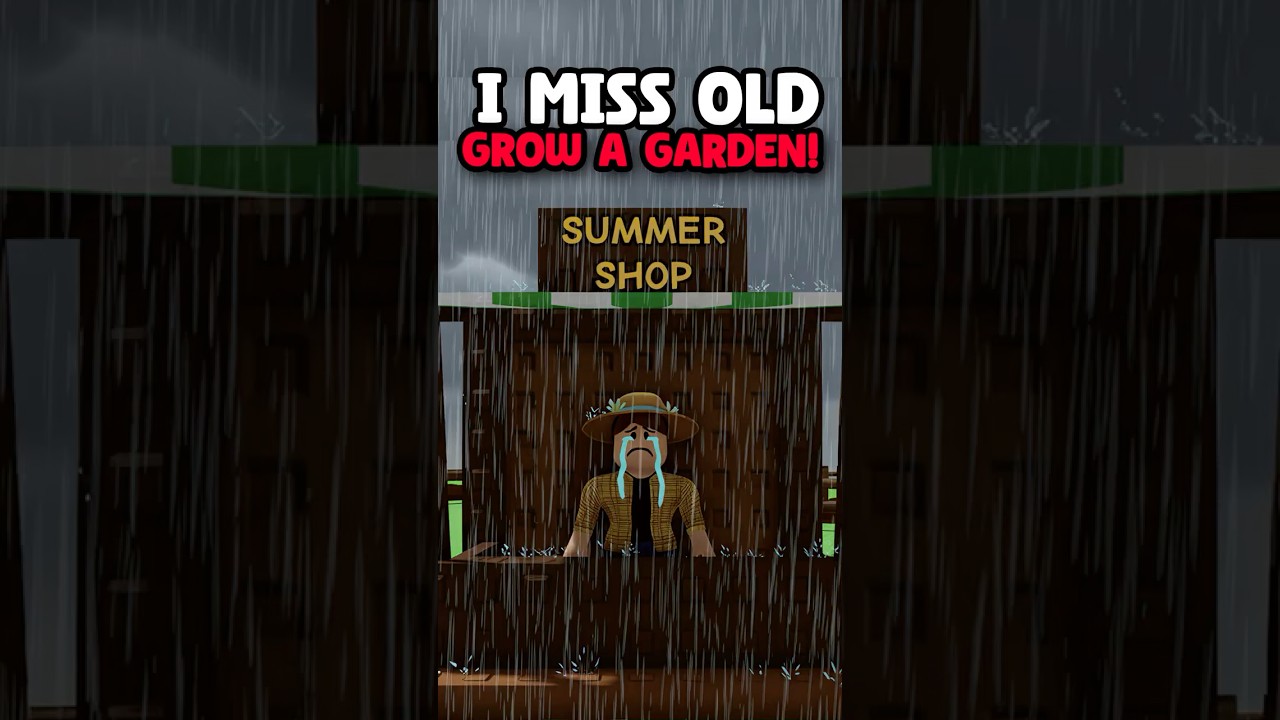 GROW A GARDEN NOSTALGIA IS DIFFERENT