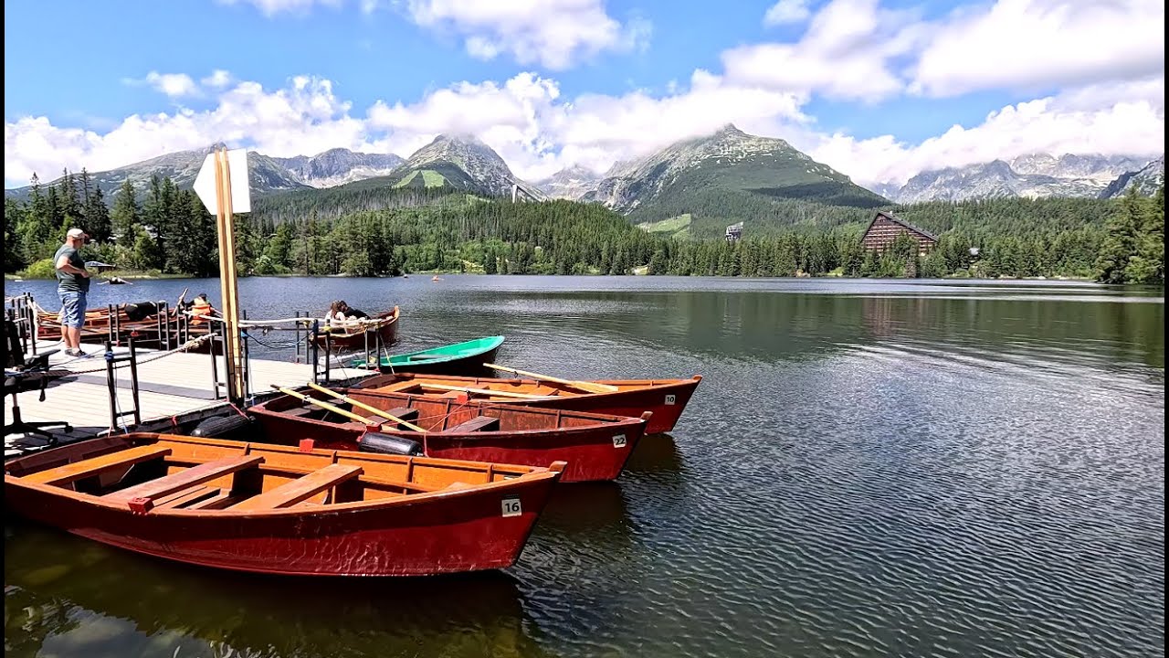 Szczyrbskie Jezioro Słowacja /  Štrbské Pleso 2024 - 4K