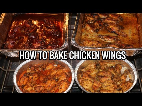 HOW TO BAKE CHICKEN WINGS