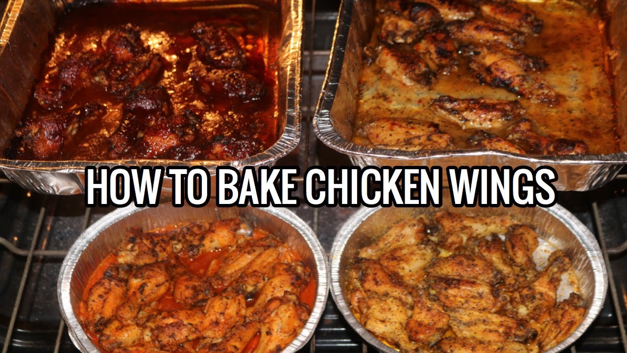 HOW TO BAKE CHICKEN WINGS YouTube