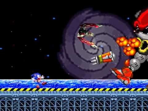 Sonic 2 Secret Final Boss - Mecha Mighty (sprite animation) - YouTube