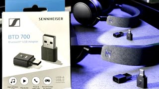 Dongle Bluetooth Sennheiser BTD 700 chegou com aptX Lossless baixa latencia e Au