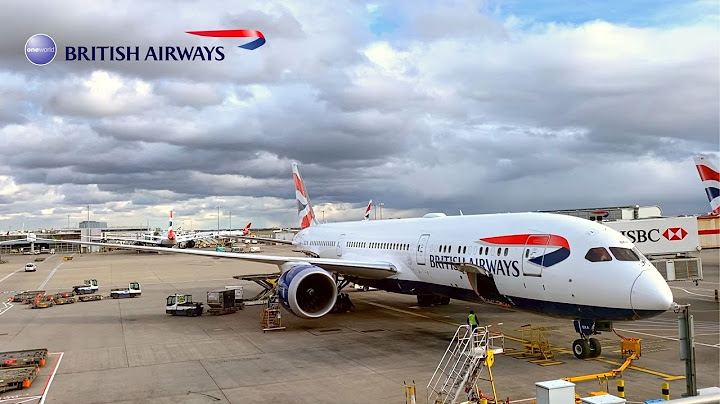 British Airways World Traveller Plus | 787-9 Dreamliner | Hyderabad to London Heathrow |