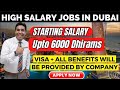 High Salary Jobs in Dubai | Dubai Jobs with High Salary Package