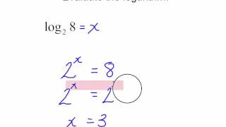 Evaluating Logarithms