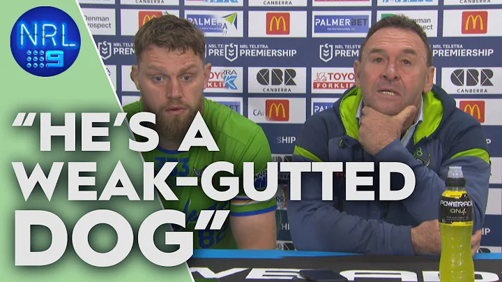 NRL Presser: Ricky Stuart EXPLODES over Panthers s...