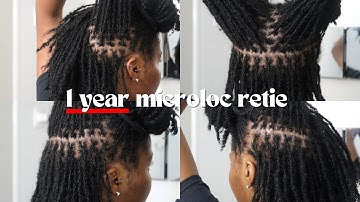 interlocking dreadlocks | retie microlocs | 2 point rotation interlocking microlocs