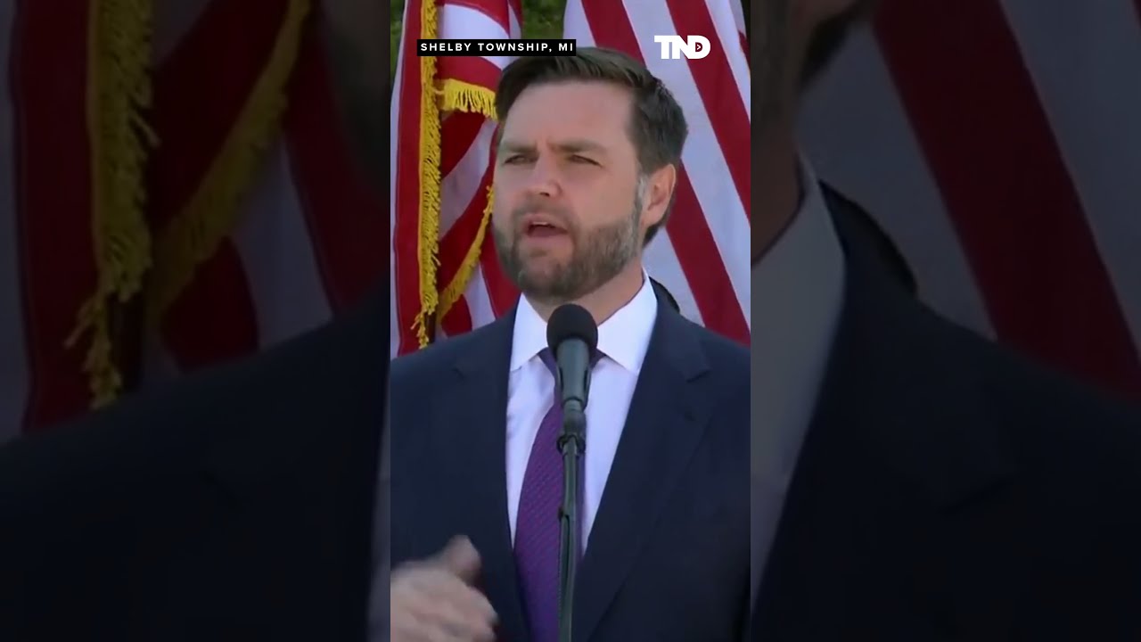 JD Vance Makes Appearance In Michigan To Support Police While Criticizing Kamala Harris