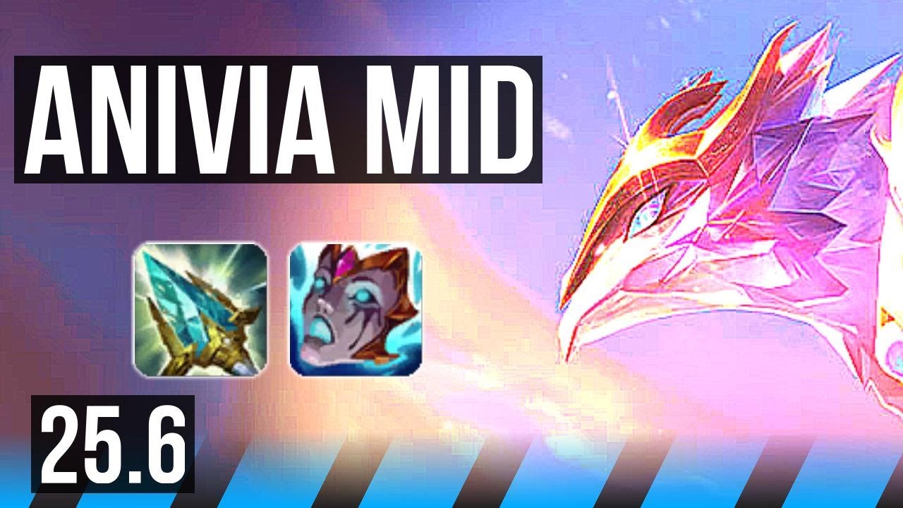 ANIVIA vs SYNDRA (MID) | 5/1/7 | EUW Diamond | 25.6