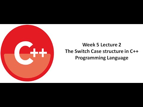 The Switch Case structure in C++ Programming Language - YouTube