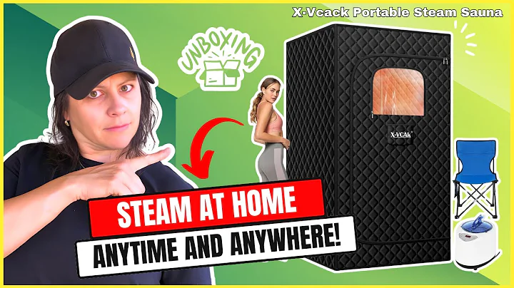 X-Vcak Portable Steam Sauna Unboxed: Setup & Features!