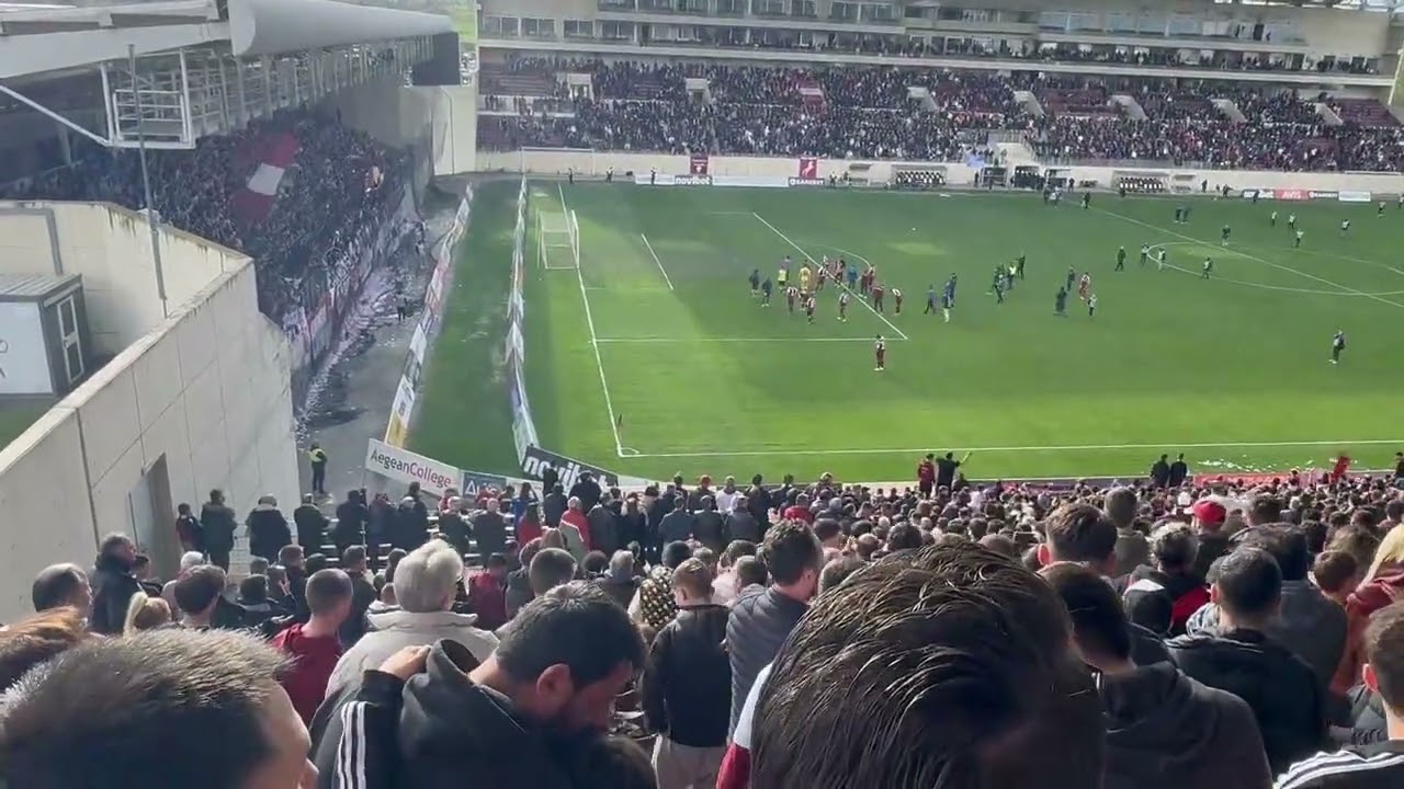 Δείτε τι έγινε μετά τη λήξη ΑΕΛ-ΠΟΤ Ηρακλής 1-1 by aelole.gr