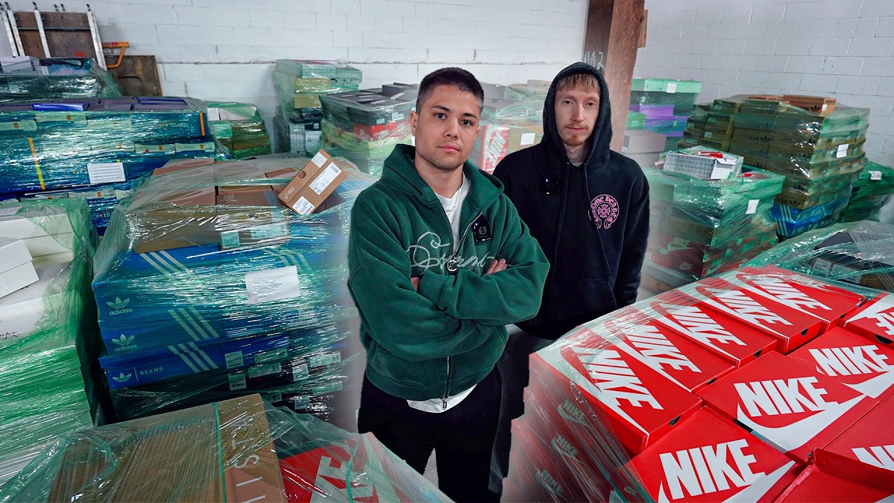 I Bought A Warehouse with 10,000+ Pairs of Sneakers Inside!