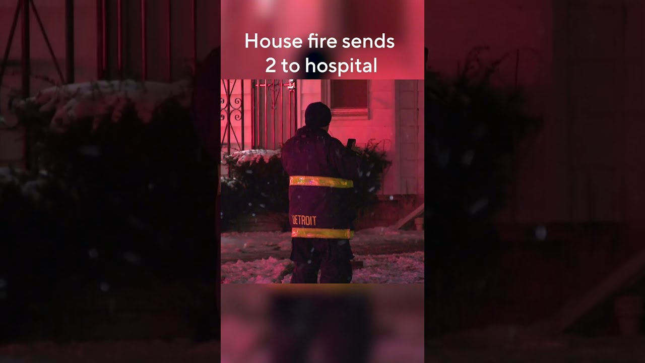 House fire on Detroit's West Side