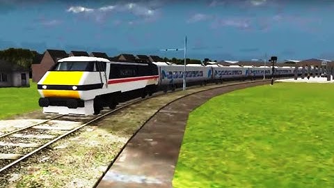 Train Sim - Try Metropolis using Inter City Class 91 - Simulasi Kereta Api (Android Game)