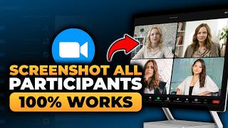 How To Screenshot All Participants in Zoom (𝟮𝟬𝟮𝟲) | 100% WORKS | NO Yapping, To The Point & EASY
