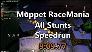 Muppet RaceMania All Stunts Speedrun - 9:09.77 screenshot 4