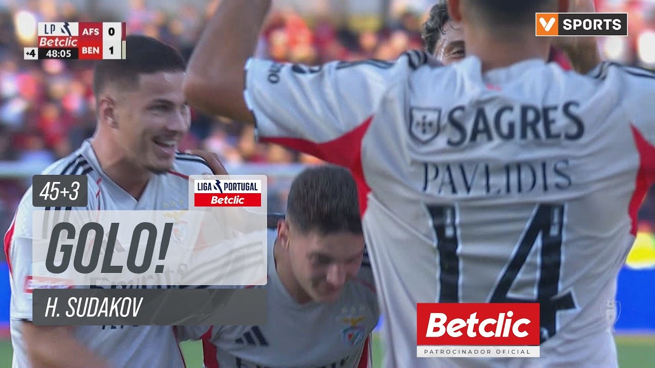 Golo H. Sudakov: AVS 0-(1) Benfica (Liga 25/26 #6)