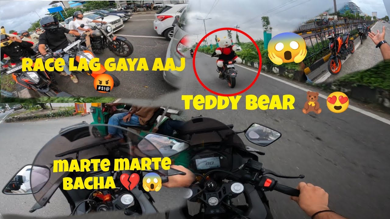 Marte marte bacha 💔|| Race lag gaya aaj 🤬|| Teddy bear 🧸😍|| Pablic action 😱😍|| 